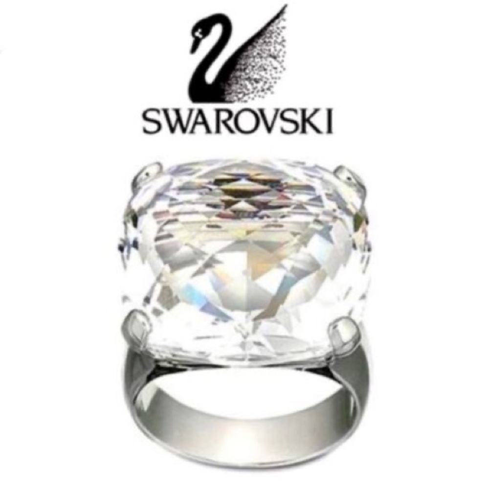 Swarovski Silver Crystal Ring